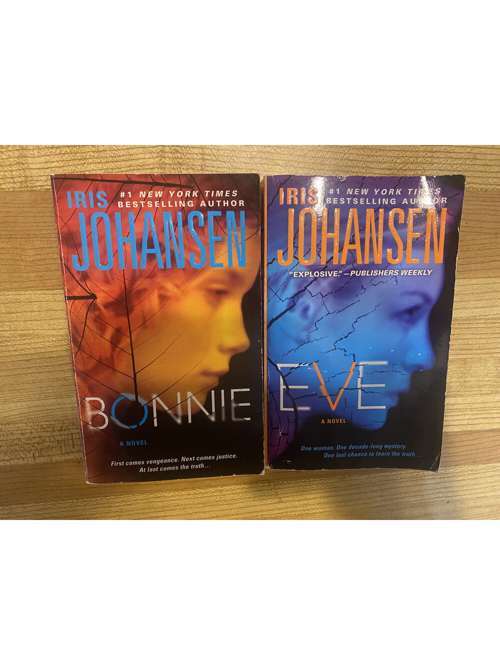 Iris Johansen Bonnie & Eve bundle Lot